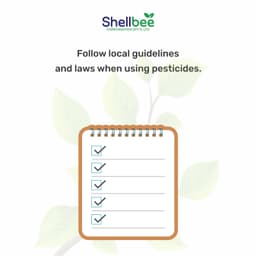 Follow local guidelines and laws when using pesticides.