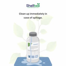 Clean up immediately in case of spillage.