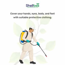 Cover your hands, eyes, body, and feet with suitable protective clothing.