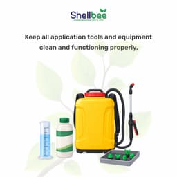 Keep all application tools and equipment clean and functioning properly.
